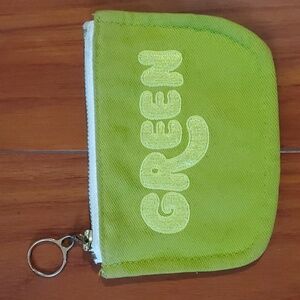 Big Bud Press Zipper Coin Purse - Gross Green